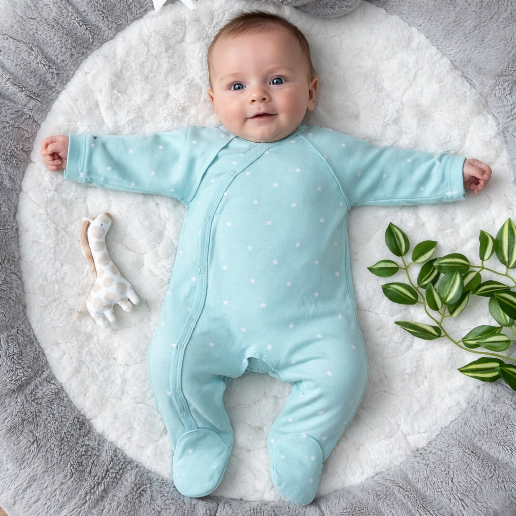 Sleepsuit Outseam - Mint