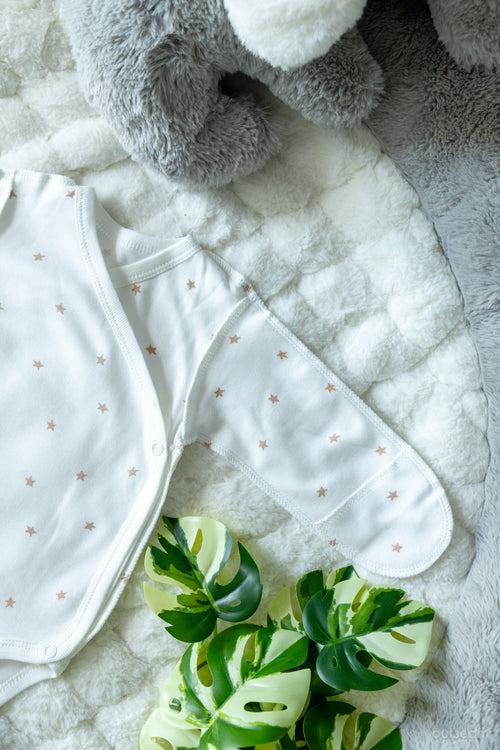 Outseam боди Коричневые звёзды — детальный вид 3